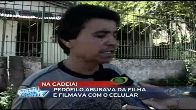 Pedófilo abusava da filha e filmava com o celular