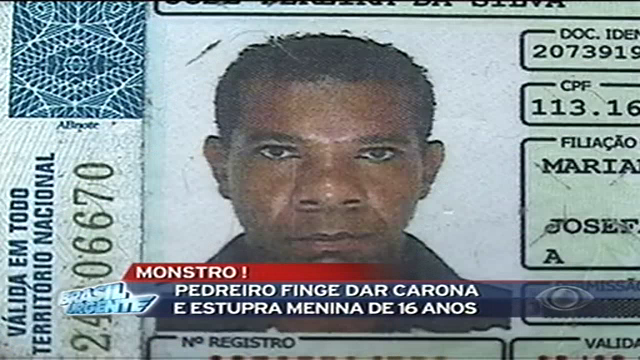 Pedreiro estupra menina de 16 anos em Guarulhos, SP