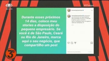 Fernando Prass oferece divulgação aos pequenos negócios