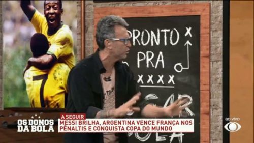 Neto detona Seleção: "Mbappé, 9, Messi, 8, e Neymar 2 gols"