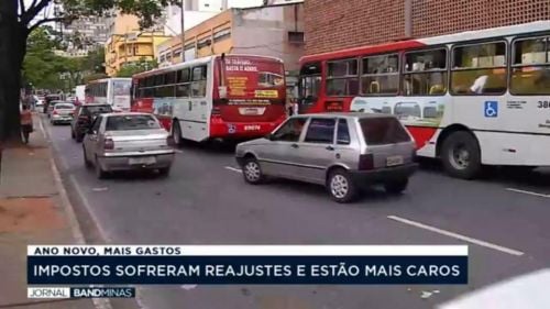 ANO NOVO TEM REAJUSTE E IMPOSTOS MAIS CAROS