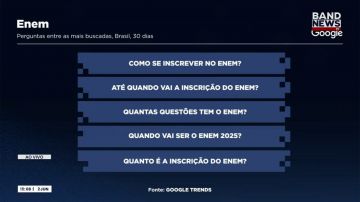 Enem: últimos dias para se inscrever para as provas de 2025