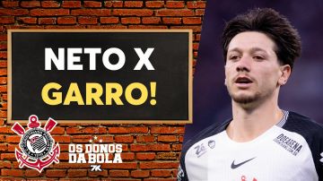 Neto critica Rodrigo Garro por jejum de gols no Corinthians: “Vergonha!”