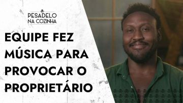 Equipe do Jerkys faz música para "esculachar" patrão no Pesadelo na Cozinha