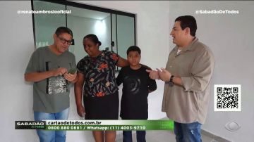 Renato Ambrósio engana Renata e a faz pensar que ficará sem movéis na casa