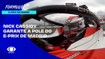 FE: Nick Cassidy garante a pole do E-Prix de Madrid
