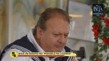 Restaurante flutuante enfrenta crise e recebe ajuda de Jacquin