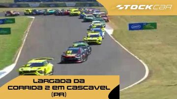 Stock Car: Assista à largada da corrida 2 em Cascavel (PR)