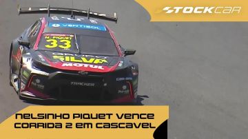 Stock Car: Nelsinho Piquet vence corrida 2 de Cascavel (PR)