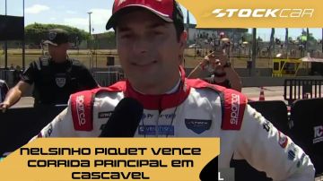 Stock Car: Nelsinho Piquet vence corrida principal em Cascavel (PR); Gui Sa