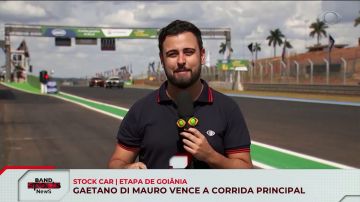 Stock Car: Gaetano di Mauro vence prova principal em Goiânia