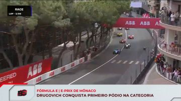 Felipe Drugovich, 2º em Mônaco, conquista o primeiro pódio na Fórmula E
