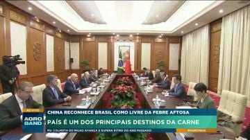 China reconhece Brasil como livre de Febre Aftosa