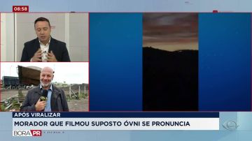 Suposto OVNI em Campo Largo no  Paraná em alta  nas redes sociais