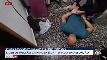 Líder de facção criminosa é capturado no Paraguai