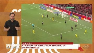 O Athletico vai conseguir se manter no G4 do Brasileirão? | Donos da Bola