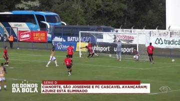 Cianorte, São Joseense e FC Cascavel classificados na Série D