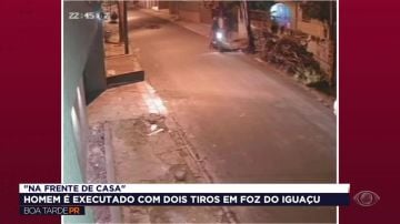 Homem é executado na frente de casa em Foz do Iguaçu