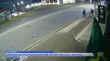 Novas imagens mostram briga entre PMs em Curitiba