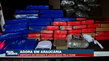 RONE localiza depósito de drogas em Araucária