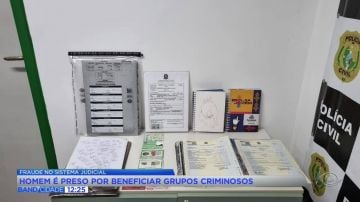 Suspeito de fraudar tribunais e ajudar facção é preso pela PCPR