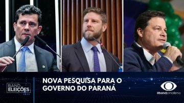 Veja a nova pesquisa eleitoral para o Governo do Paraná