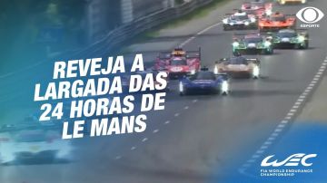 Reveja a largada das 24 Horas de Le Mans 2026