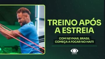 Neymar participa de treino do Brasil após empate com Marrocos
