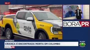 Criança é encontrada morta em Colombo, na RMC
