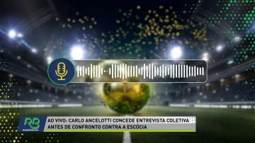 Confira a coletiva de Ancelotti antes de enfrentar a Escócia