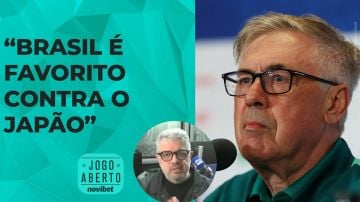“Brasil é favorito contra o Japão”, diz Heverton Guimarães