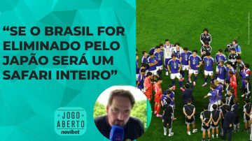 Cappellanes: "Brasil eliminado pelo Japão na Copa é um safari inteiro"