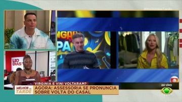 Assessoria de Virginia se pronuncia sobre volta com Vini Jr.