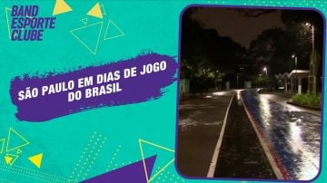 Como fica São Paulo em dia de jogo do Brasil?