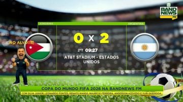 GOL DA JORDÂNIA • Seleção asiática fura a defesa argentina