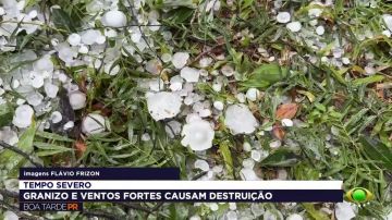 Temporal no Paraná: veja imagens da força da chuva no interior