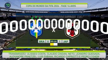 GOLLLL DO BRASIL! Brasil 1 x 1 Japão