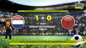 GOL HOLANDÊS • Gakpo abre o placar sobre o Marrocos e se emociona