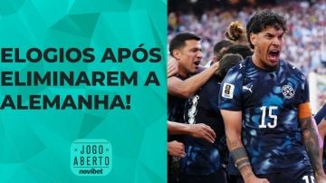 Comentaristas elogiam Paraguai após eliminar Alemanha na Copa