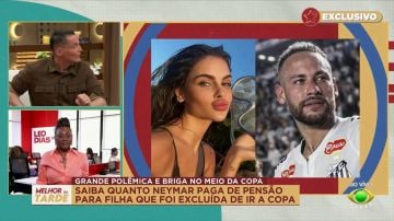 Leo Dias elogia Neymar após registrar a filha: “Foi homem”