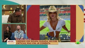 Leo Dias aponta mudança no comportamento de Virginia | Melhor da Tarde