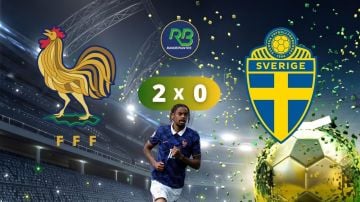 GOL DA FRANÇA! GOL DE BARCOLA! França 2 X 0 Suécia