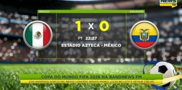 GOL DO MÉXICO • Quiñones  abre o placar sobre o Equador
