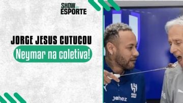Show do Esporte comenta polêmica entre Jorge Jesus e Neymar