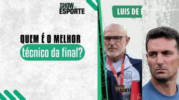 Scaloni x De la Fuente: Show do Esporte compara números