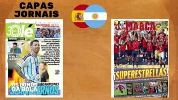 Veja como o mundo repercutiu Espanha 1 x 0 Argentina
