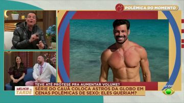 Leo Dias sobre série de Cauã Reymond: "Ele tem prestígio na Globo"